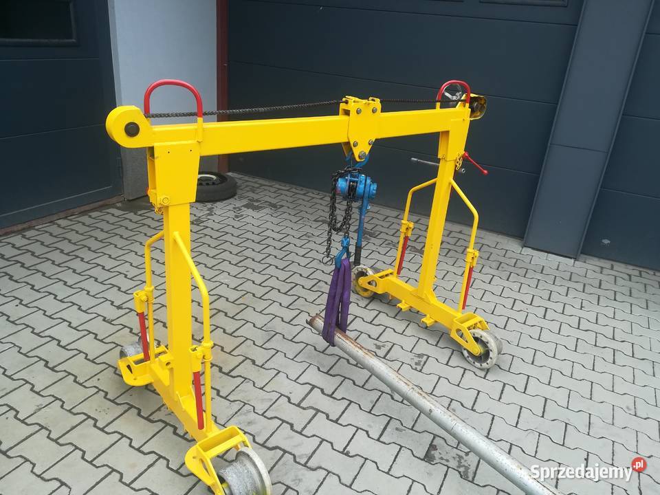 Suwnica bramowa kolejowa wózek kolejowy bramka Pozostałe Cieszyn