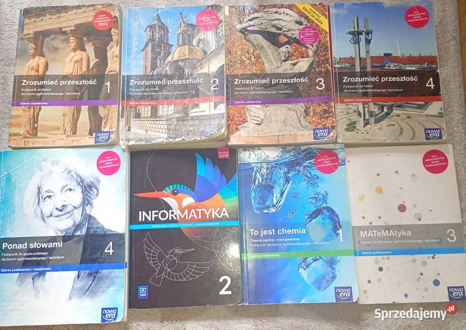Podręczniki i ćwiczenia do LO klas 1 4 Podręczniki