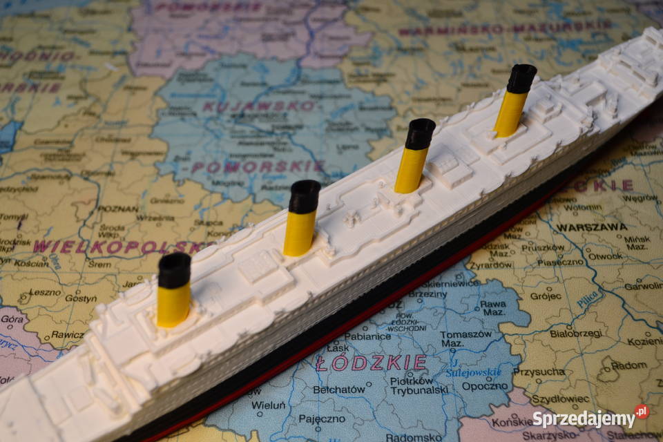 RMS Titanic Model Druk Wydruk 3D Pozostałe małopolskie Chrzanów