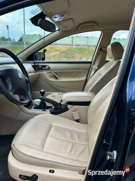 Peugeot 607 30 v6 manual polski salon Tomaszów Mazowiecki