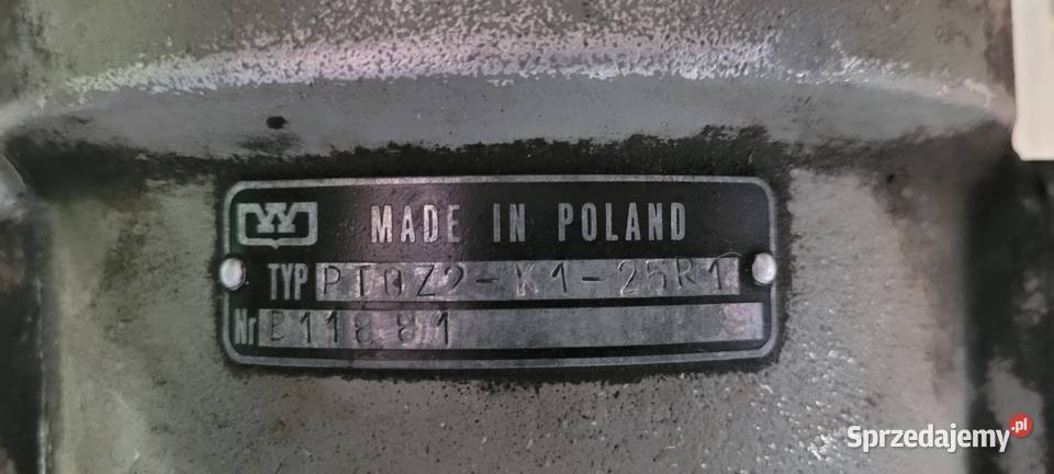 Pompa hydrauliczna polska typ PT0Z2 K1 25 R Sułkowice