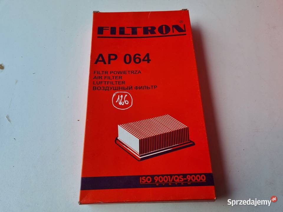 FILTR POWIETRZA Filtron AP 064 AP064 Volvo 240 Chełm