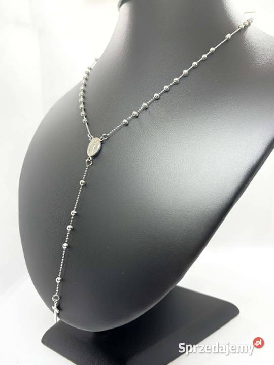Nowy srebrny łańcuszek pr 925 715g Długość 47 Elbląg