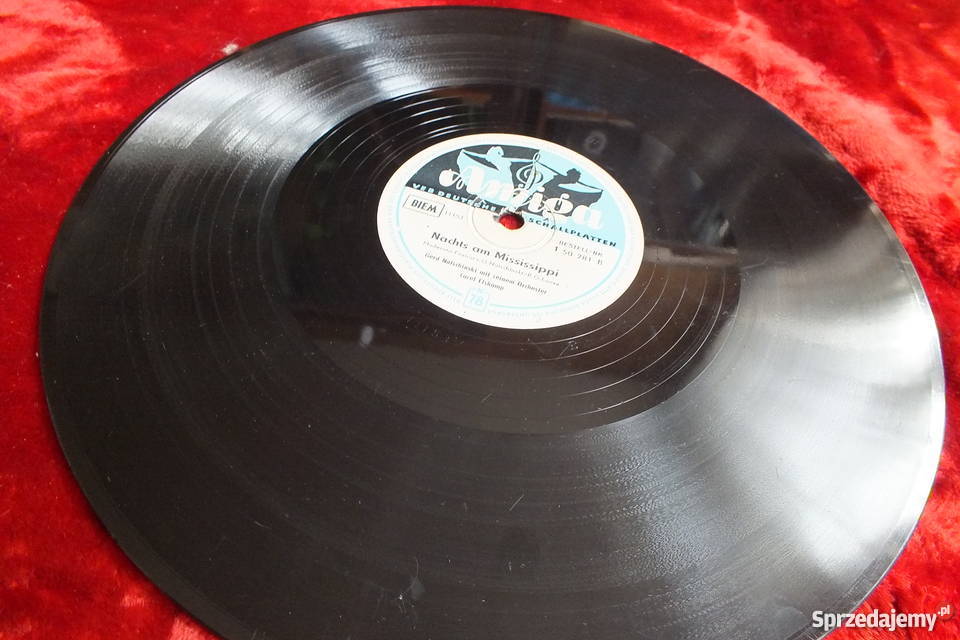 Płyta winylowa szelakowa niemiecka gruba ciężka Żary