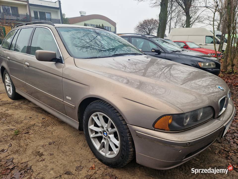 Piękny kolor BMW 525 e39 2003 świeżo sprowadzony Ciechocinek