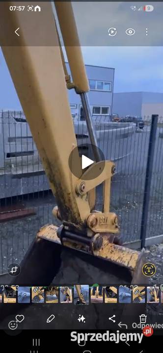 Caterpillar 428 Rok produkcji 1989 Koparko ładowarki Oława sprzedam