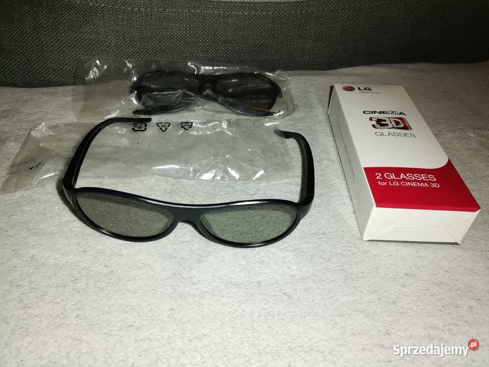 Nowe oryginalne okulary 3D pasywne LG AGF310 Elektronika Miejsce Piastowe