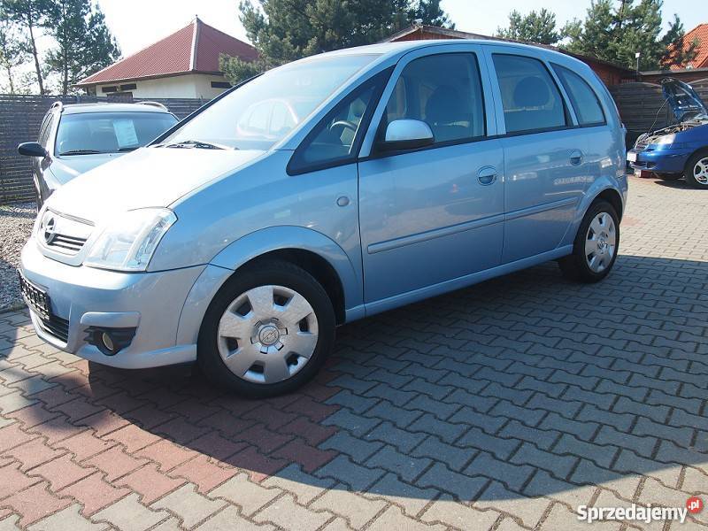 Opel Meriva niebieski nieuszkodzony zachodniopomorskie Morzyczyn
