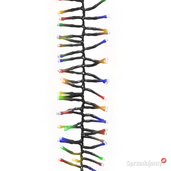 Sznur lampek LED 1000 kolorowych diod 11 m PVC sprzedam