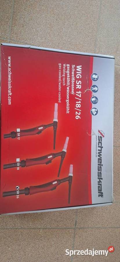 Uchwyt Tig 8m małopolskie Brzesko sprzedam