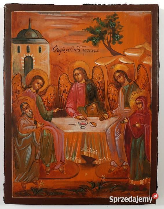 Ikona Święta Trójca Starego Testamentu 0190 Warszawa