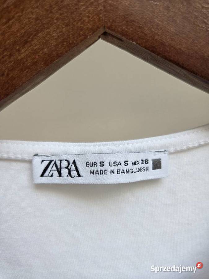 Biały tank top bluzka koszulka bez rękawów Moda i Styl Liszki