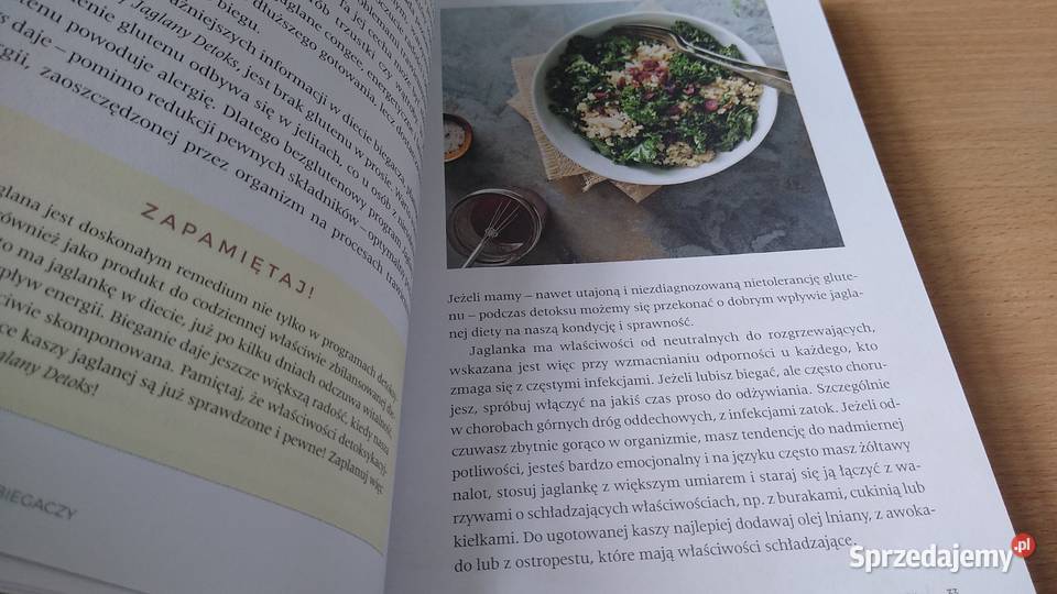 Jaglany detoks biegaczy Marek Zaremba Pascal Rok wydania 2017 Poradniki, albumy i reportaże