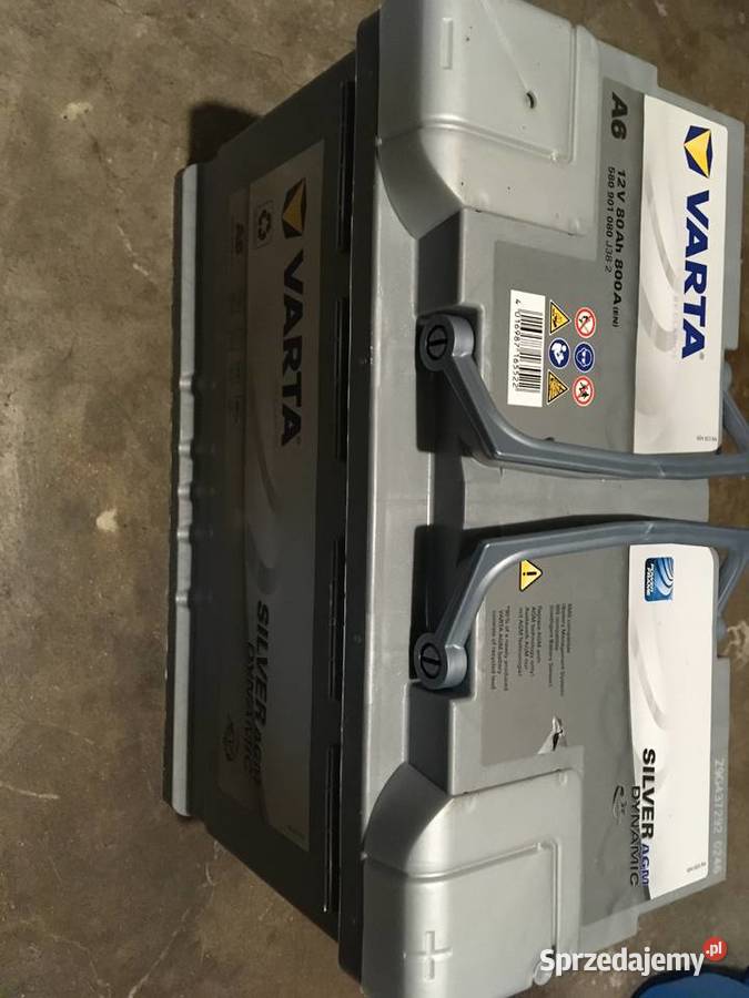 Akumulator Varta 80ah 800a produkcji 2024 Brzeg