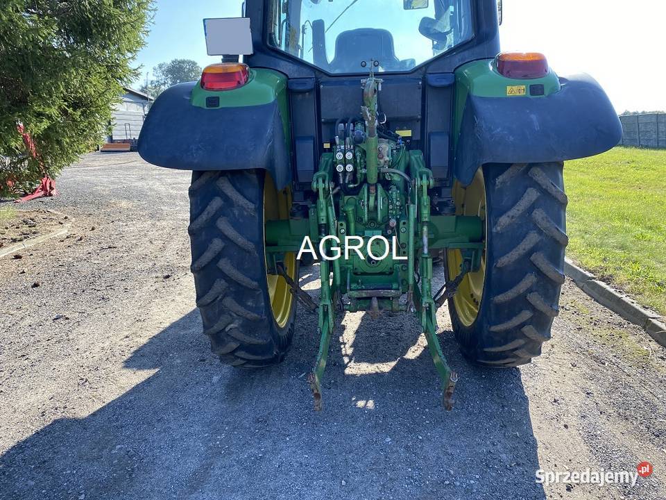 JOHN DEERE 6230 COMFORT 2009r biegi pełzające Biała