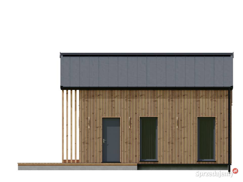 Dom Drewniany Całoroczny 35m2 Antresola Taras wolnostojący Bielsko-Biała sprzedam