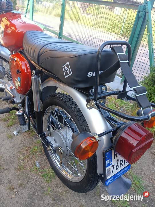 Motorower Simson S51 kompletnej odbudowie Simson Tarnów