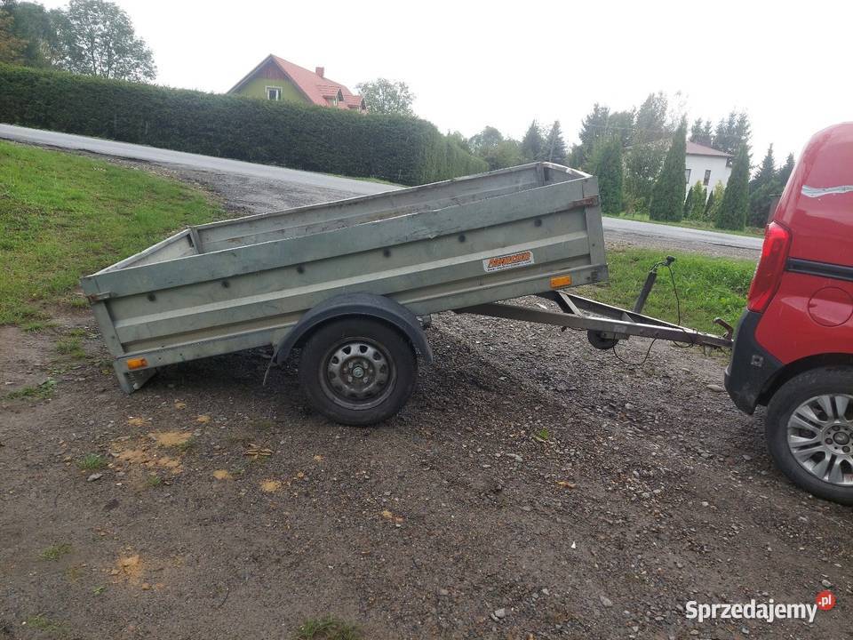 Przyczepka samochodowa 750 kiper resory podkarpackie Blizne