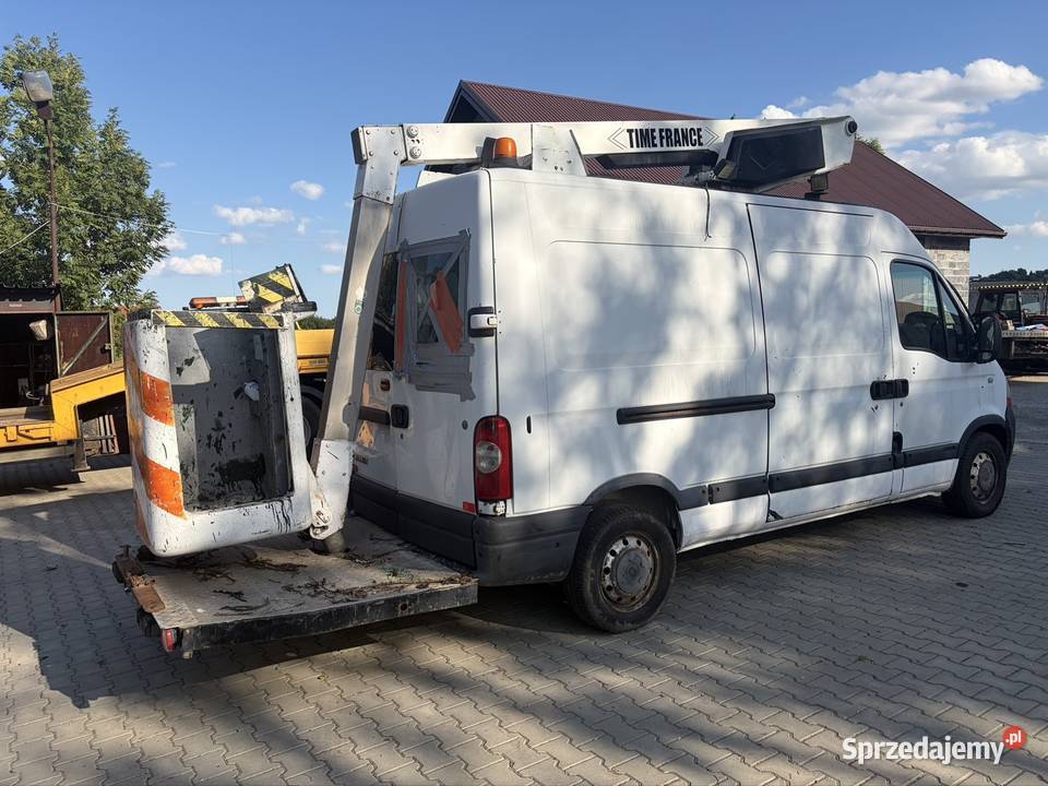 Renault master podnośnik koszowy zwyżka pali Kraków