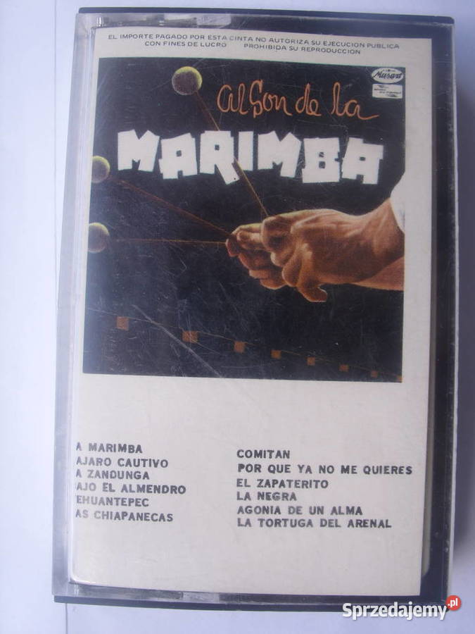 Kaseta audi AL SON DE LA MARIMBA Płyty i kasety Wołów