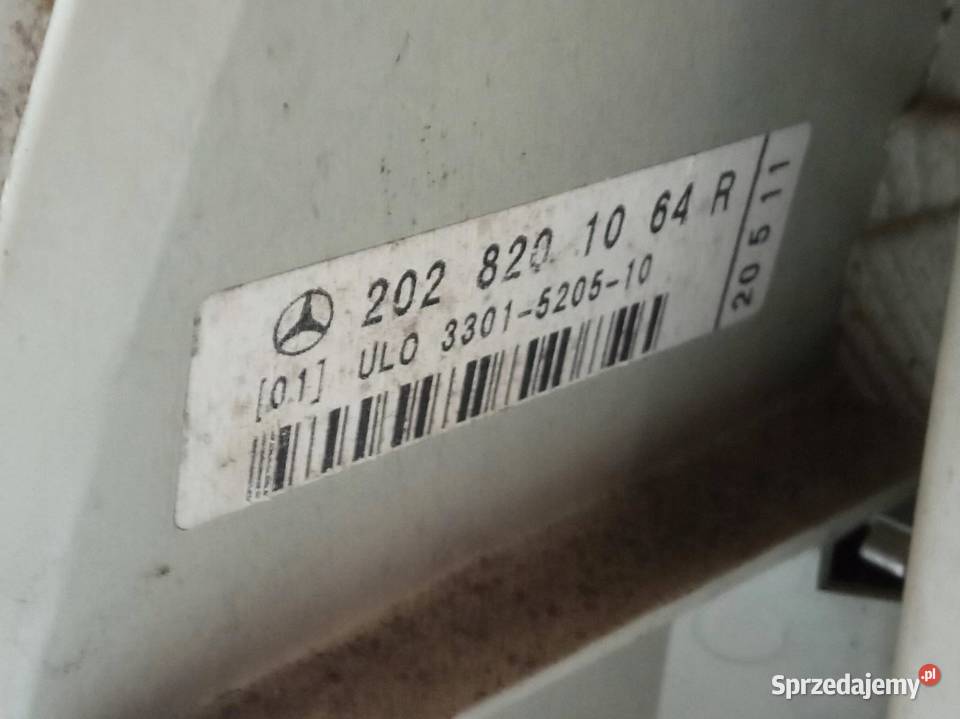 LAMPA TYŁ PRAWA EUROPA SEDAN 2028201064R sprzedam