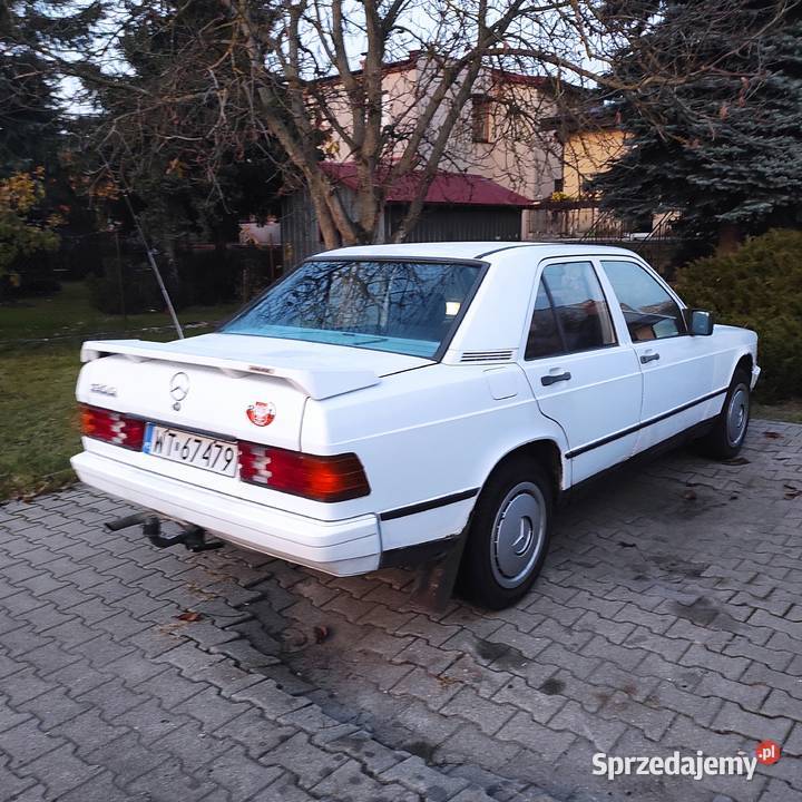 Mercedes Benz w201 20 diesel Hella Sport biały diesel Mercedes-Benz