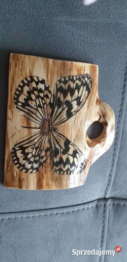 Ozdoba z drewna rękodzieło odcienie brązowego mazowieckie Legionowo