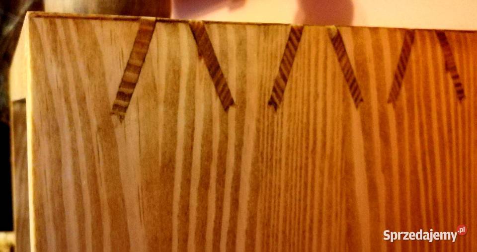 Regał na płyty kompaktowe CDDVD półka sosna Radków