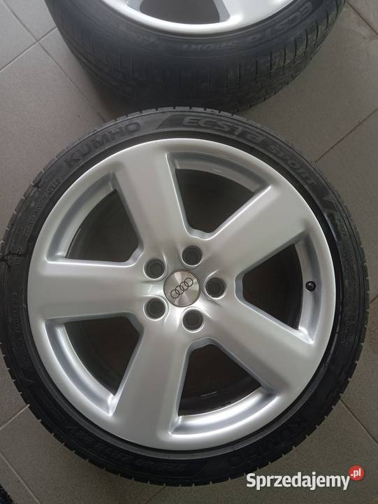 Oryginalne koła Audi 18 z nowymi oponami Samochodowe Kasina Wielka