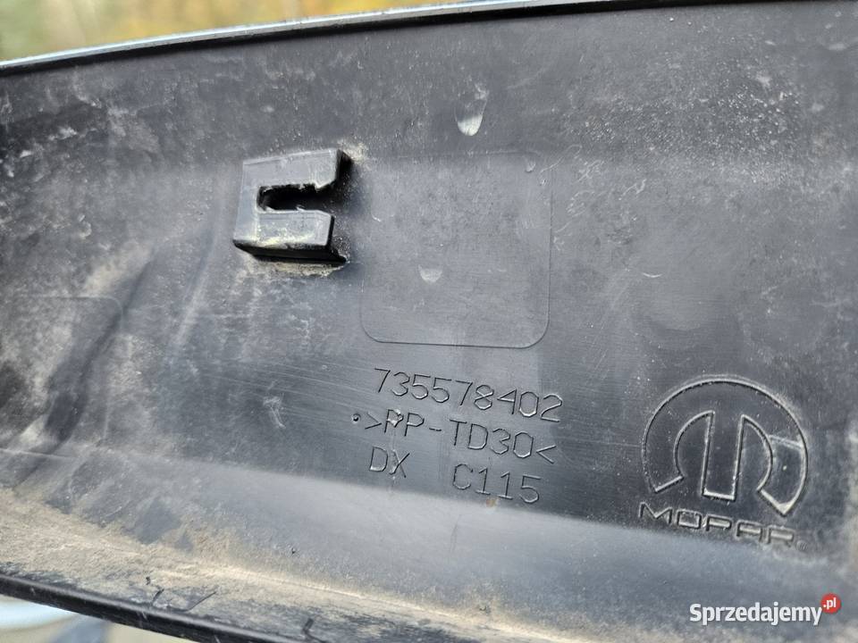 JEEP RENEGADE LISTWA BŁOTNIKA PRAWY PRZÓD PRAWA Listwy i nakładki Międzychód