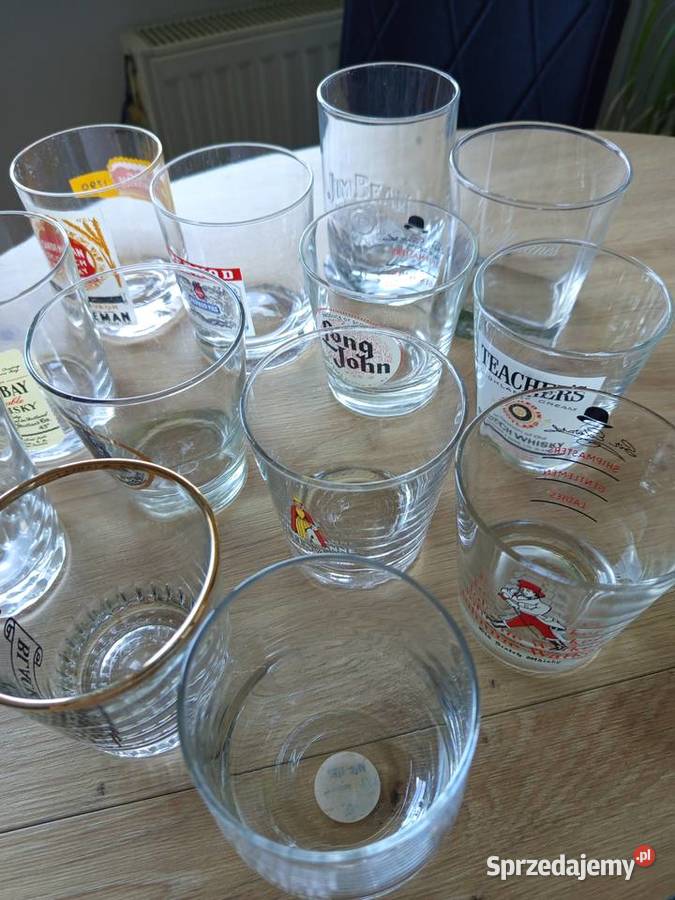 13 szklanek z kolekcji whisky Gorzów Wielkopolski
