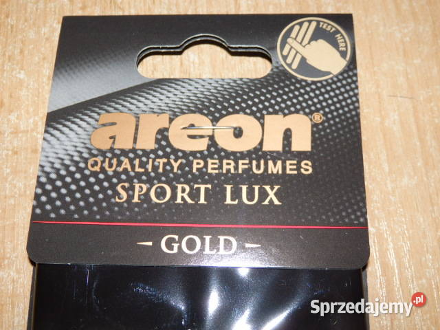 Choinka zapachowa Sport LUX Areon zapach GOLD Jasienica