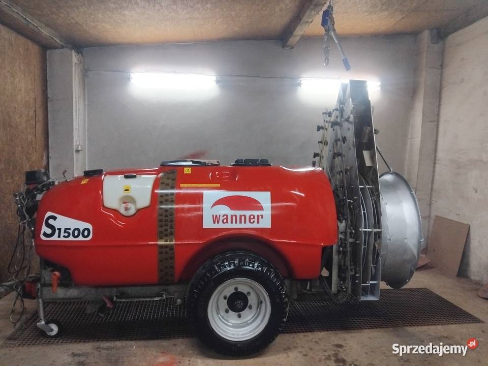 Opryskiwacz sadowniczy wanner 1500 l nieuszkodzony Kraśnik sprzedam