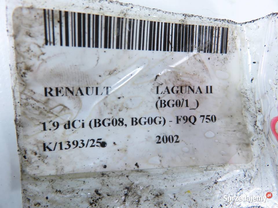 WTRYSKIWACZ RENAULT LAGUNA II 19 dCi 0445110021 małopolskie