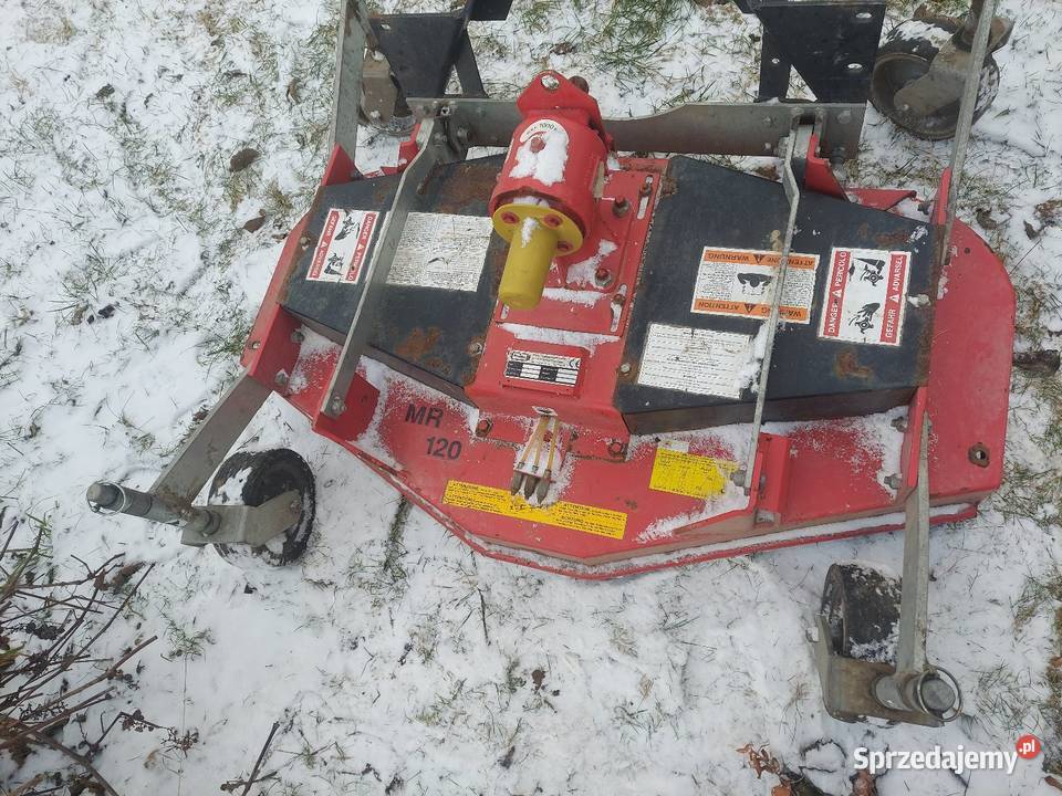 Kosiarka na tuz pielęgnacyjna nieuszkodzony Blizne