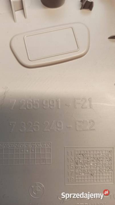OSŁONA SŁUPKA LEWA BMW F21 F22 7265991 7326249