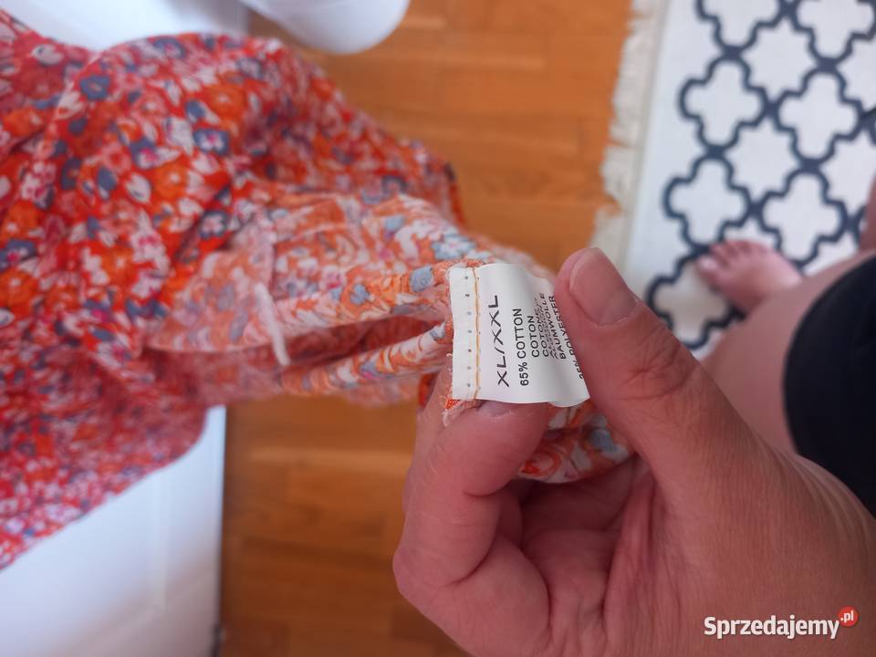 Sprzedam sukienkę nową bez metki rozmiar XLXXL Kwiatki Poznań sprzedam