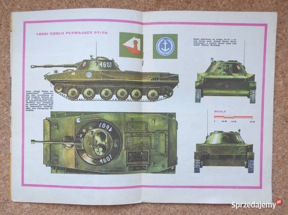 Magnuski Czołg pływający PT76 militaria, broń, wojskowość Warszawa