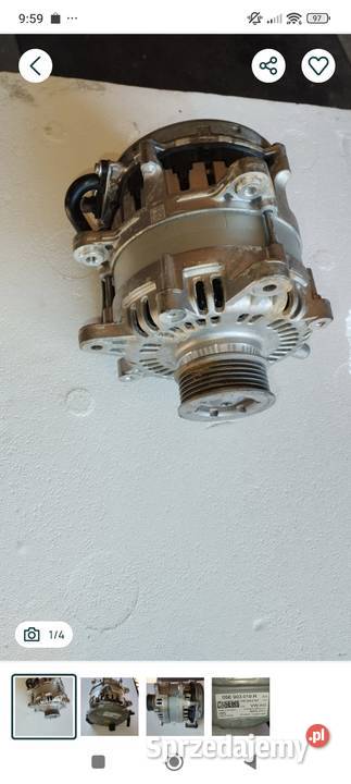 Alternator rozrusznik 48v VW audi 05E903019H Sieciemin