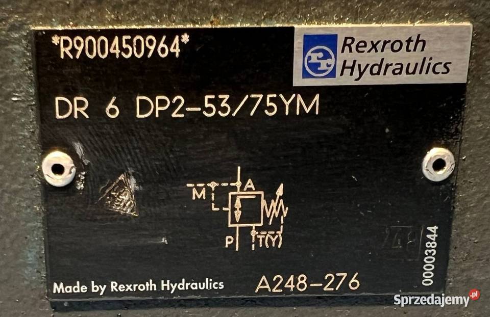Rexroth DR 6 DP25375YM R900450964 zawór