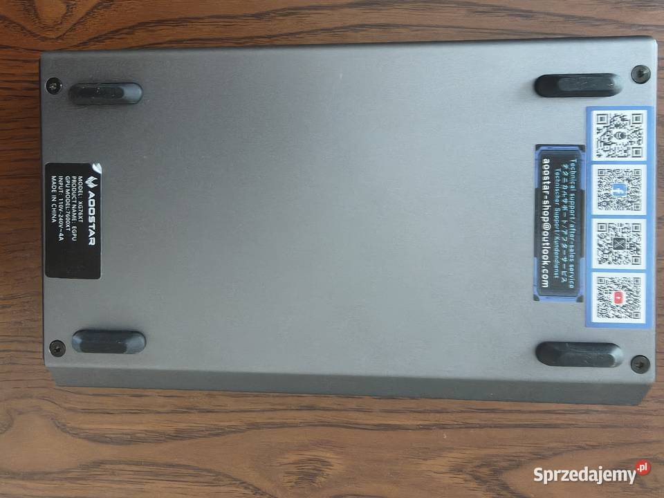 eGPU AOOSTAR z karta AMD Radeon RX 7600 XT 8 GB Zielona Góra