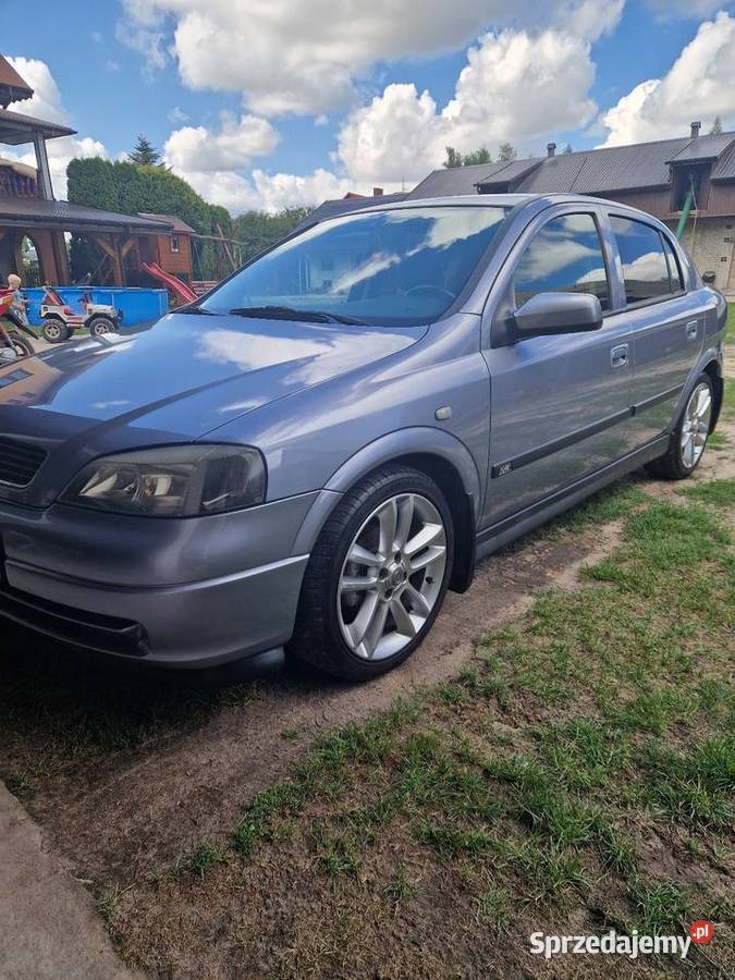 Piękny Opel Astra 16 8v 2003rbogata wersja niebieski Iłża