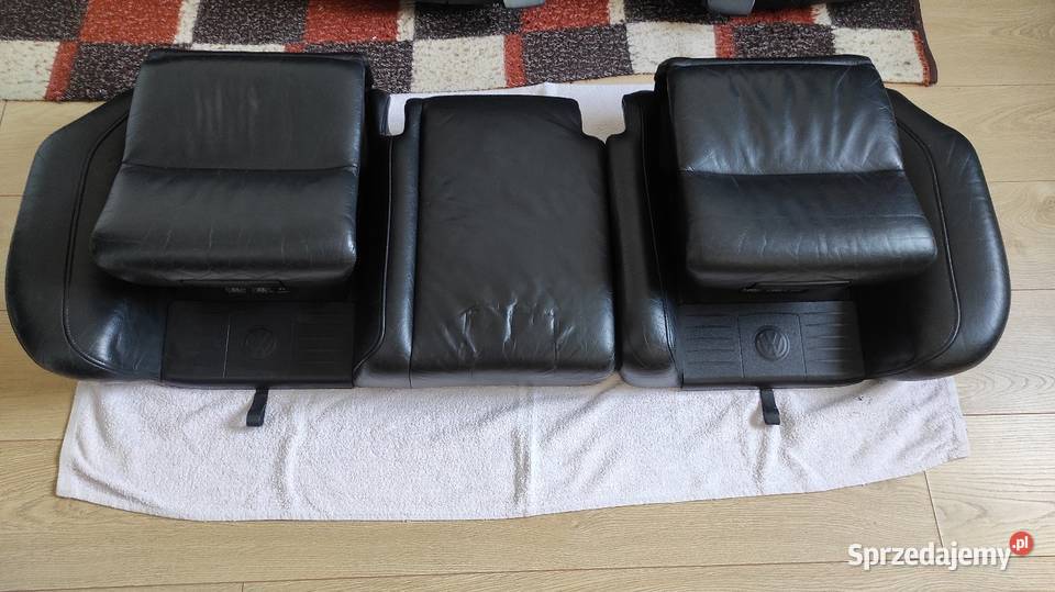 Fotele Kindersitz skóra skórzane Bora Golf IV 4 osobowe Proszowice