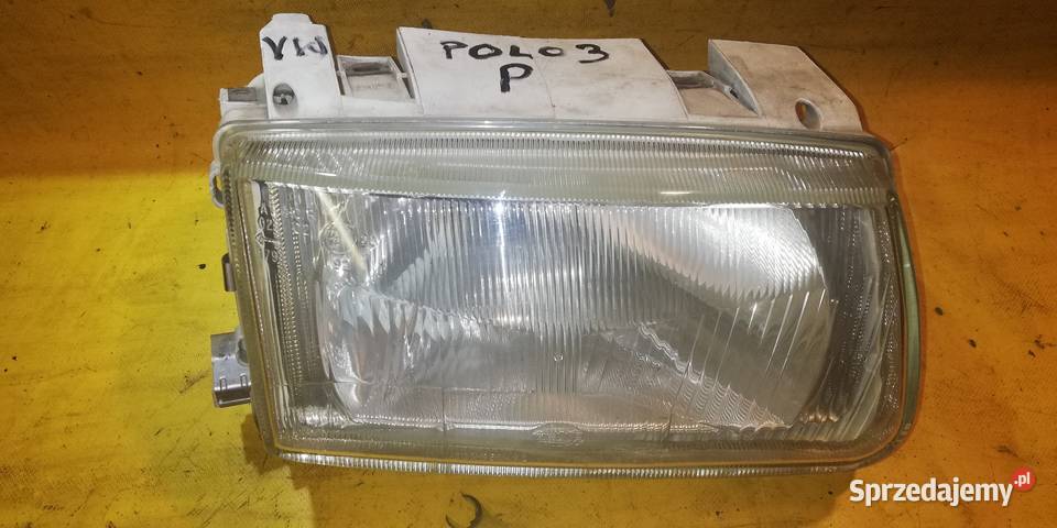 lampy przód komplet lewa prawa VW Polo 3 r9499 łódzkie Piotrków Trybunalski