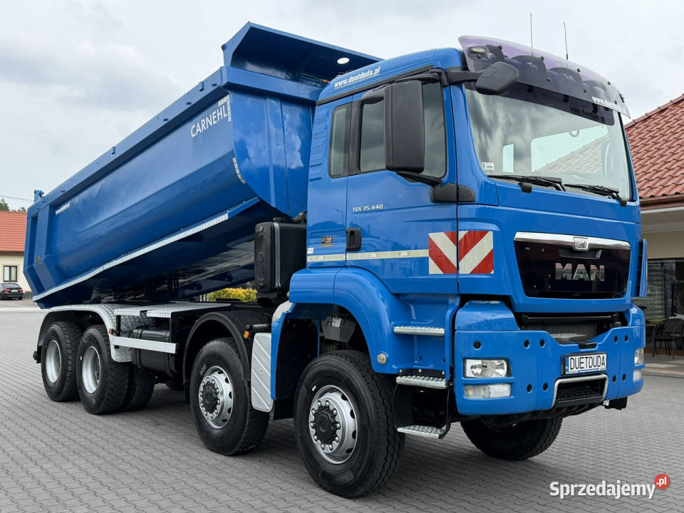 MAN TGS 35440 8x8 Wywrotka TYLNOZSYPOWA CARNEHL tempomat