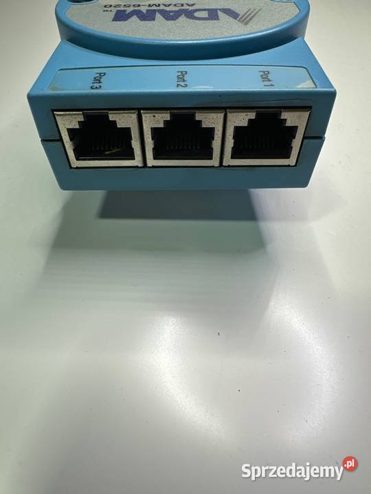 Switch NIEZARZĄDZALNY ADAM 6520 porty 5 x Gliwice sprzedam