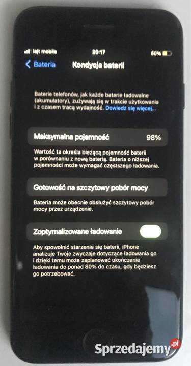 Smartfon Apple iPhone 7 bat 98 2 GB 32 GB 4G LTE Olsztyn