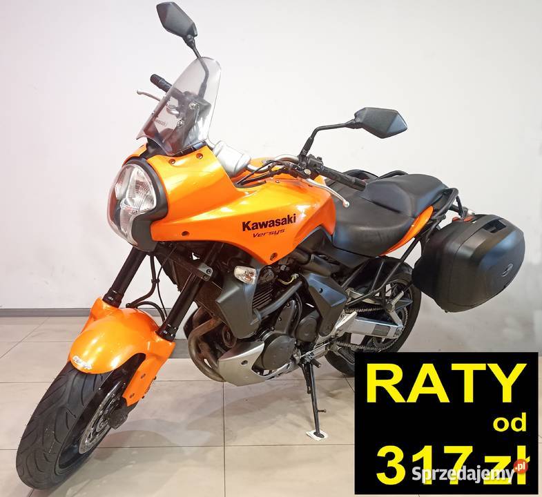 Kawasaki VERSYS KLE650 650 kufry boczne 2009 43359km mazowieckie Ostrołęka