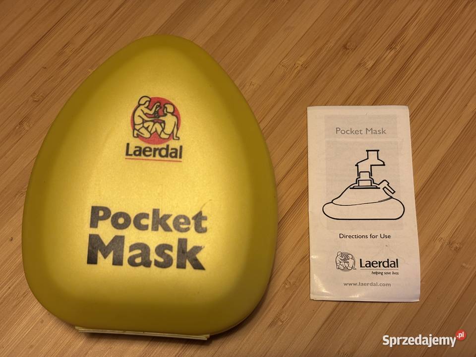 Pocket Mask Laerdal maska do resuscytacji CPR Bytom
