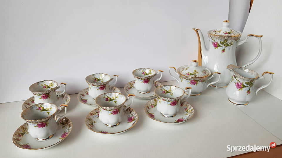 Serwis do kawy mokki Iwona porcelana Chodzież Dąbrowa Górnicza